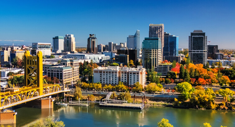 Sacramento skyline
