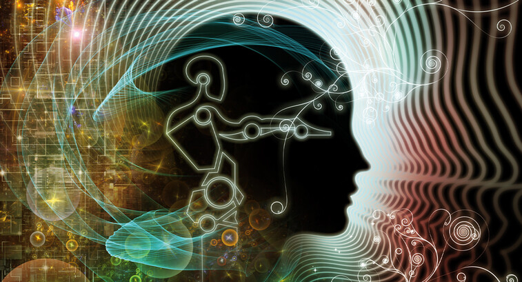 Futuristic technology concept