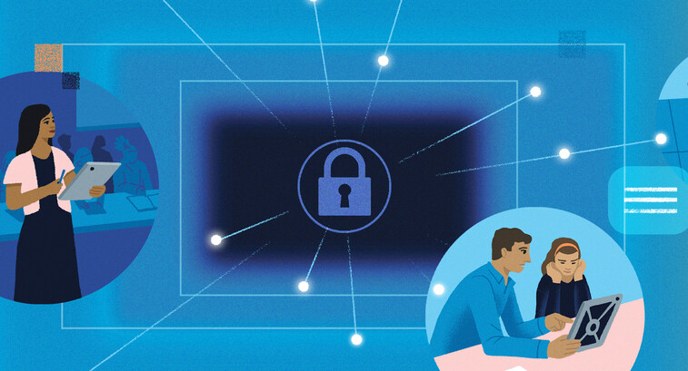 Illustration of tea collaborating