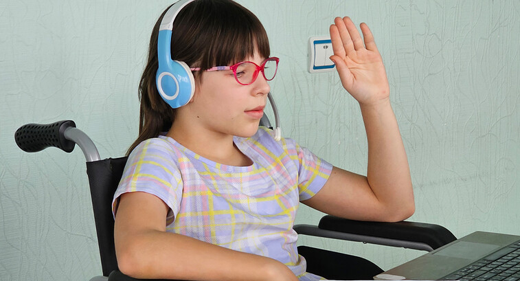 Disabled student