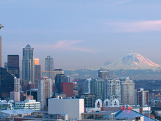 Space needle in Seattle