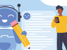 School chatbot illustration 