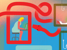Illustration of phishing attacks