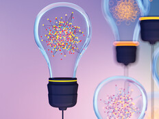 Creative technology, idea light bulb