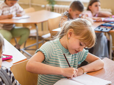 Students in the classroom