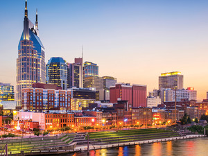 Downtown Nashville Skyline 