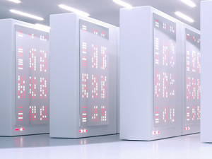 Bright and minimalist data center