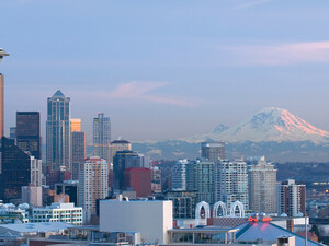 Space needle in Seattle