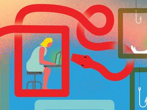 Illustration of phishing attacks