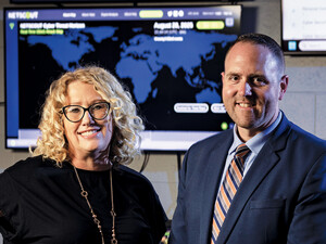 Bobbie Fiori (left) and Josh Baker